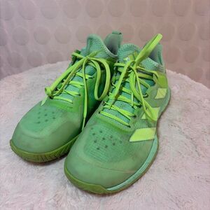 Adidas Adizero Ubersonic 4 Mens 9.5 Beam Green Tennis Court Shoes